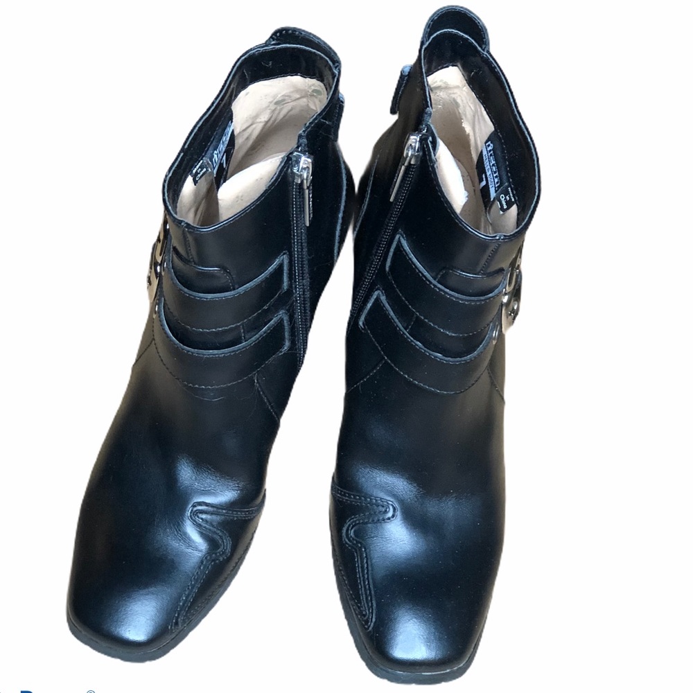 ICON Hella Leather Moto Boot Sz 7